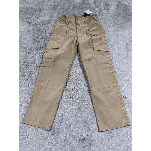 Propper Pants Mens 32x30 Khaki Tactical Cargo Soil Stain Resistant Teflon Work - Picture 1 of 13